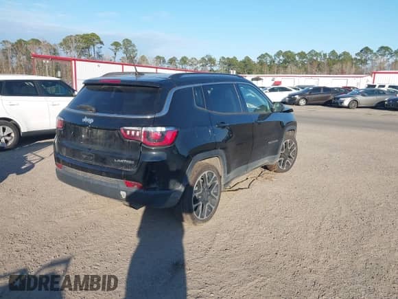 2019 Jeep Compass Limited with VIN 3C4NJCCBXKT613489, listed as a IAAI auction lot 41308800 with 94,129 mi miles and . Bid and sale history available at DreamBid. Image 4.