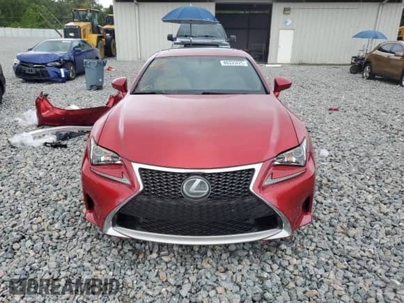 2016 Lexus RC 200t F Sport with VIN JTHHA5BC0G5004260, listed as a Copart auction lot 80335225 with 85,705 mi miles and Salvage title. Bid and sale history available at DreamBid. Image 5.