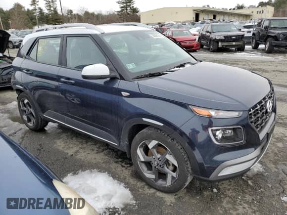 2021 Hyundai Venue SEL z VIN KMHRC8A3XMU092962, wystawiony jako Copart lot #38888154 z przebiegiem 33 770 mil mil oraz Nie do naprawy • Non repairable. Historia ofert i sprzedaży dostępna na DreamBid. Obrazek 4.