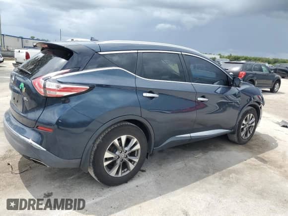 2015 Nissan Murano SL z VIN 5N1AZ2MGXFN287996, wystawiony jako Copart lot #71301865 z przebiegiem 85 559 mil mil oraz Szkoda całkowita • Salvage title. Historia ofert i sprzedaży dostępna na DreamBid. Obrazek 3.