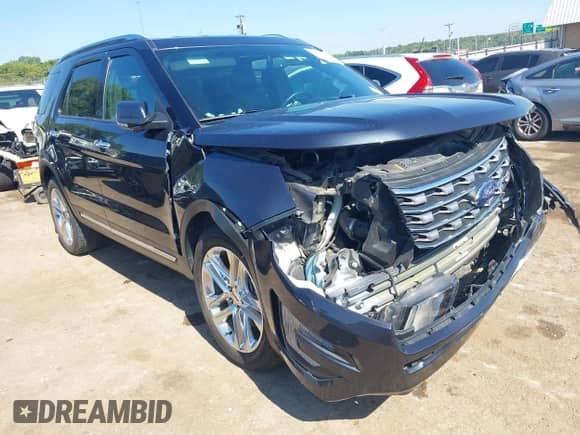 2017 Ford Explorer Limited z VIN 1FM5K7FH3HGB90770, wystawiony jako IAAI lot #42992019 z przebiegiem 68 845 mil mil oraz . Historia ofert i sprzedaży dostępna na DreamBid. Obrazek 1.