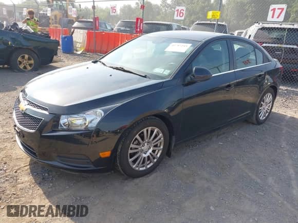 2012 Chevrolet Cruze ECO with VIN 1G1PJ5SC4C7201615, listed as a IAAI auction lot 42787245 with 87,717 mi miles and . Bid and sale history available at DreamBid. Image 2.