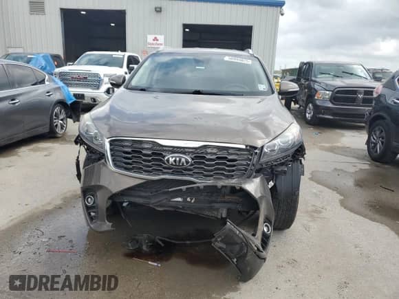 2019 Kia Sorento EX Sport with VIN 5XYPH4A58KG529587, listed as a Copart auction lot 50994025 with 141,171 mi miles and Salvage title. Bid and sale history available at DreamBid. Image 5.