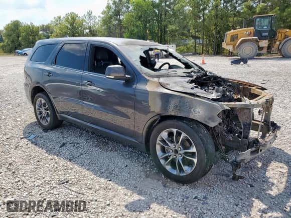 2020 Dodge Durango GT Plus with VIN 1C4RDHDG9LC119234, listed as a Copart auction lot 81205415 with Not provided miles and Non repairable. Bid and sale history available at DreamBid. Image 4.