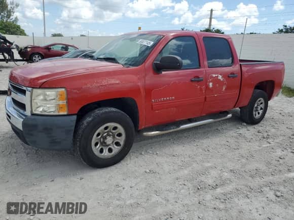 2010 Chevrolet Silverado 1500 LT with VIN 3GCRCSEA6AG181274, listed as a Copart auction lot 66527145 with 103,994 mi miles and Salvage title. Bid and sale history available at DreamBid. Image 1.