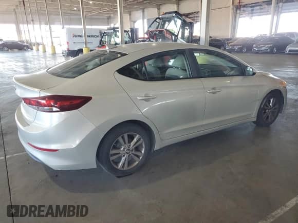 2017 Hyundai Elantra SE with VIN KMHD84LF0HU102531, listed as a Copart auction lot 72053435 with 107,422 mi miles and Clean title. Bid and sale history available at DreamBid. Image 3.