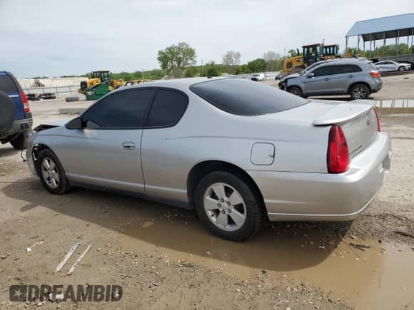 2006 Chevrolet Monte Carlo LT 3.5L with VIN 2G1WM15K769203358, listed as a Copart auction lot 55219345 with 181,896 mi miles and Salvage title. Bid and sale history available at DreamBid. Image 2.
