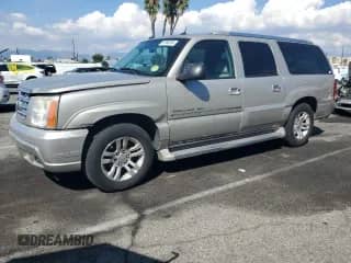 2005 Cadillac Escalade ESV with VIN 3GYFK66N85G191559, listed as a Copart auction lot 81698285 with 161,618 mi miles and Salvage title. Bid and sale history available at DreamBid. Image 1.