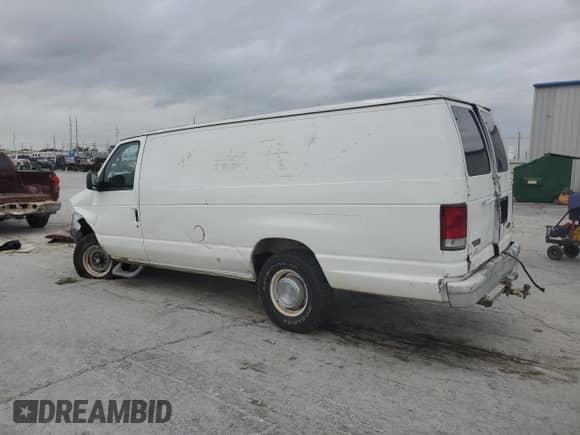 2005 Ford Econoline Cargo with VIN 1FTNS24W95HA82538, listed as a Copart auction lot 81771485 with 266,123 mi miles and Salvage title. Bid and sale history available at DreamBid. Image 2.