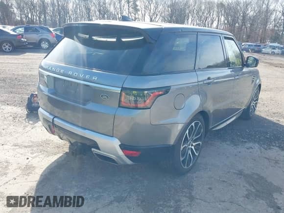 2020 Land Rover Range Rover Sport HSE with VIN SALWR2SU3LA743674, listed as a IAAI auction lot 41300143 with 66,126 mi miles and . Bid and sale history available at DreamBid. Image 4.
