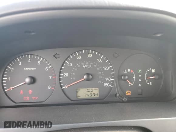 2005 Hyundai XG z VIN KMHFU45E15A378903, wystawiony jako Copart lot #79808694 z przebiegiem 74 994 mil mil oraz Szkoda całkowita • Salvage title. Historia ofert i sprzedaży dostępna na DreamBid. Obrazek 9.