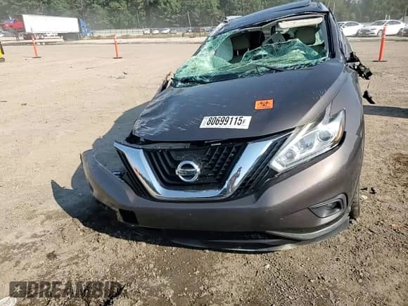 2016 Nissan Murano Platinum z VIN 5N1AZ2MG8GN171004, wystawiony jako Copart lot #80699115 z przebiegiem Nie podano mil oraz Szkoda całkowita • Salvage title. Historia ofert i sprzedaży dostępna na DreamBid. Obrazek 14.