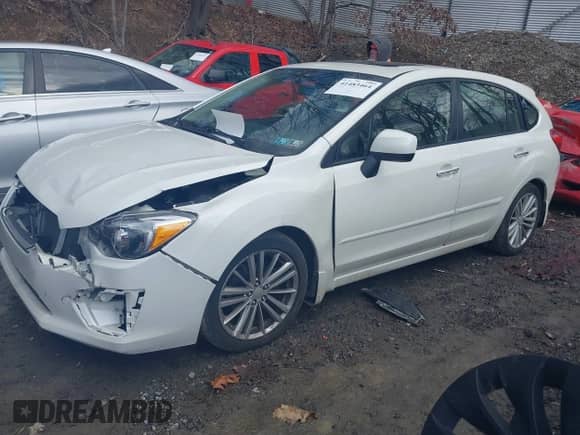 2014 Subaru Impreza Limited with VIN JF1GPAH69E8321221, listed as a IAAI auction lot 41483464 with 46,942 mi miles and . Bid and sale history available at DreamBid. Image 2.