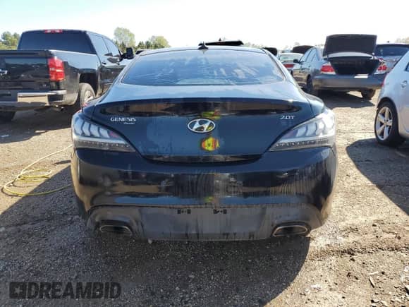 2014 Hyundai Genesis Coupe 2.0T z VIN KMHHT6KD5EU121471, wystawiony jako Copart lot #72702234 z przebiegiem 109 964 mil mil oraz Szkoda całkowita • Salvage title. Historia ofert i sprzedaży dostępna na DreamBid. Obrazek 6.