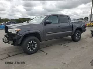 2019 Toyota Tacoma SR5 with VIN 5TFAZ5CNXKX076432, listed as a Copart auction lot 83810335 with 127,143 mi miles and Clean title. Bid and sale history available at DreamBid. Image 1.