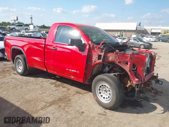 2023 GMC Sierra 1500 with VIN 3GTNUAED4PG101639, listed as a IAAI auction lot 43314884 with 18,312 mi miles and . Bid and sale history available at DreamBid. Image 1.