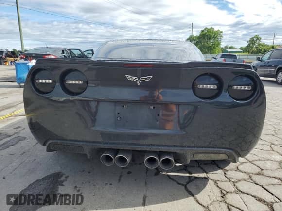 2012 Chevrolet Corvette 3LT with VIN 1G1YG2DW5C5104556, listed as a Copart auction lot 58728085 with 113,567 mi miles and Salvage title. Bid and sale history available at DreamBid. Image 6.