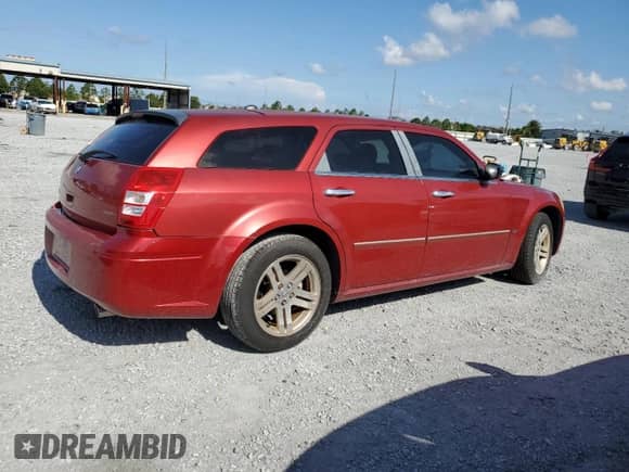 2006 Dodge Magnum with VIN 2D4FV47VX6H204493, listed as a Copart auction lot 62128605 with 85,333 mi miles and Salvage title. Bid and sale history available at DreamBid. Image 3.