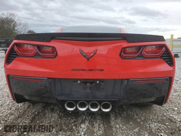2016 Chevrolet Corvette Z51 2LT with VIN 1G1YJ2D77G5102274, listed as a Copart auction lot 79906764 with 87,381 mi miles and Salvage title. Bid and sale history available at DreamBid. Image 6.