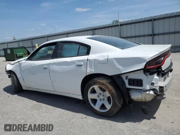 2023 Dodge Charger Police z VIN 2C3CDXAT5PH595165, wystawiony jako Copart lot #51896575 z przebiegiem 6 490 mil mil oraz Szkoda całkowita • Salvage title. Historia ofert i sprzedaży dostępna na DreamBid. Obrazek 2.