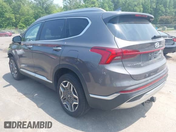 2022 Hyundai Santa Fe Limited with VIN KM8S7DA24NU013339, listed as a IAAI auction lot 42389117 with 56,291 mi miles and . Bid and sale history available at DreamBid. Image 3.