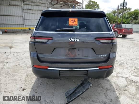 2024 Jeep Grand Cherokee Laredo X с VIN 1C4RJJAG6R8953459, выставлен на аукционе Copart как лот 70093084 с пробегом Не указан миль и Списание • Salvage title. История ставок и продаж доступна на DreamBid. Изображение 6.