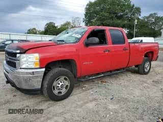 2011 Chevrolet Silverado 2500HD Work Truck with VIN 1GC1KVCG5BF169497, listed as a Copart auction lot 73981894 with 181,335 mi miles and Salvage title. Bid and sale history available at DreamBid. Image 1.