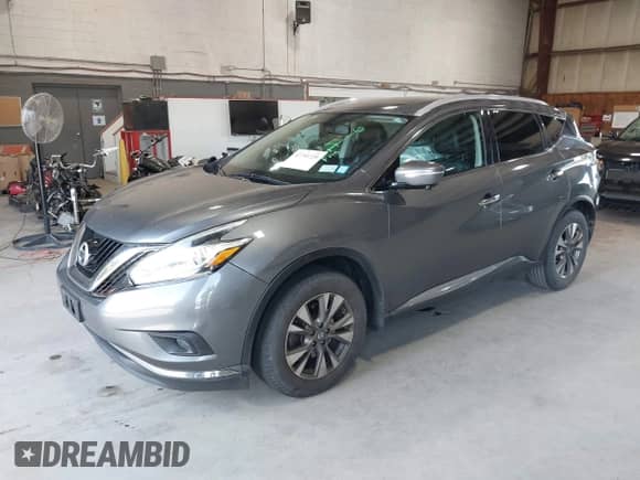 2015 Nissan Murano SL with VIN 5N1AZ2MHXFN267739, listed as a IAAI auction lot 42781220 with 86,095 mi miles and . Bid and sale history available at DreamBid. Image 2.