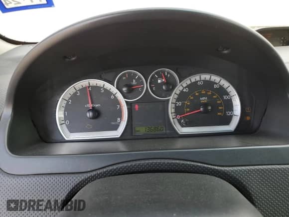 2011 Chevrolet Aveo 1LT z VIN KL1TD5DE4BB145545, wystawiony jako Copart lot #74277944 z przebiegiem 136 860 mil mil oraz Szkoda całkowita • Salvage title. Historia ofert i sprzedaży dostępna na DreamBid. Obrazek 9.