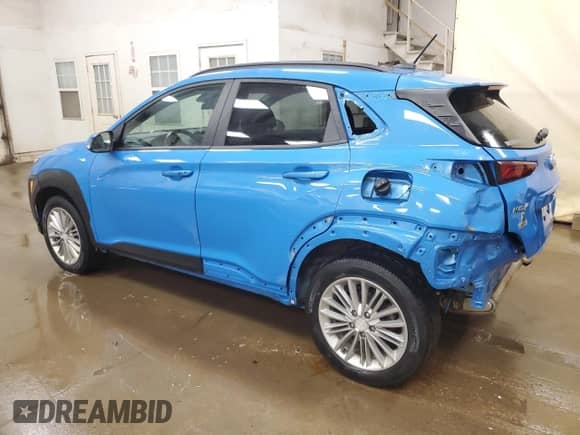 2020 Hyundai Kona SEL with VIN KM8K2CAA1LU559898, listed as a Copart auction lot 60712345 with 74,951 mi miles and Salvage title. Bid and sale history available at DreamBid. Image 2.