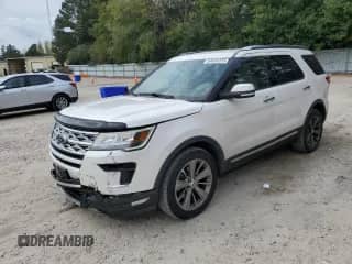 2018 Ford Explorer Limited z VIN 1FM5K8F89JGB40337, wystawiony jako Copart lot #84024375 z przebiegiem 154 932 mil mil oraz Szkoda całkowita • Salvage title. Historia ofert i sprzedaży dostępna na DreamBid. Obrazek 1.