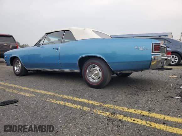 1967 Chevrolet Chevelle с VIN 138677K184821, выставлен на аукционе Copart как лот 67584435 с пробегом 122 869 миль миль и Списание • Salvage title. История ставок и продаж доступна на DreamBid. Изображение 2.