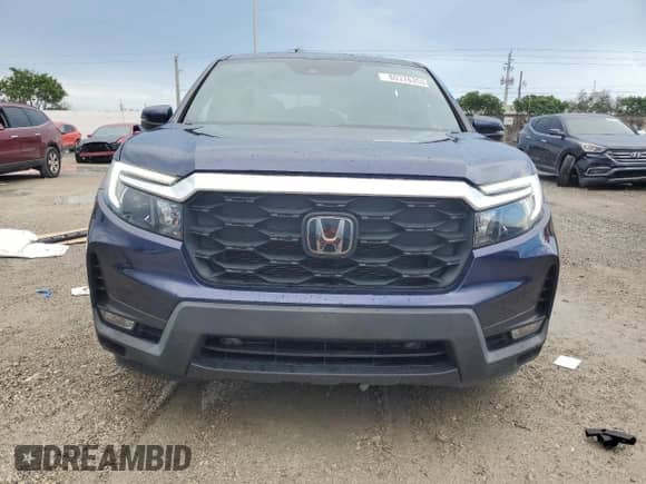 2022 Honda Passport EX-L with VIN 5FNYF7H58NB002839, listed as a Copart auction lot 80376355 with 27,268 mi miles and Salvage title. Bid and sale history available at DreamBid. Image 5.