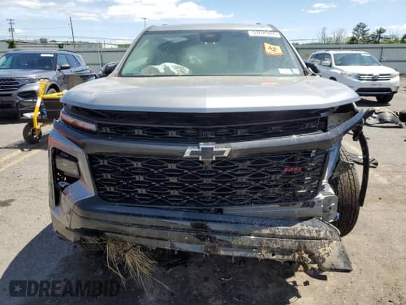 2025 Chevrolet Traverse AWD RS с VIN 1GNEVLRS4SJ190077, выставлен на аукционе Copart как лот 57635055 с пробегом 2 677 миль миль и Списание • Salvage title. История ставок и продаж доступна на DreamBid. Изображение 5.