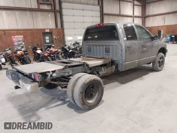 2008 Dodge 2500 SLT with VIN 3D7KS28A28G191381, listed as a IAAI auction lot 43426288 with 230,686 mi miles and . Bid and sale history available at DreamBid. Image 4.