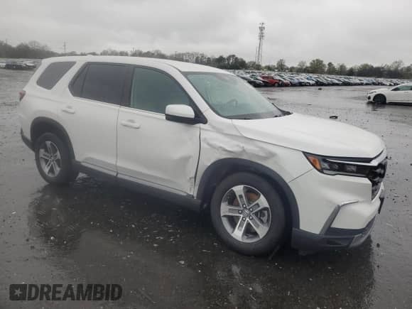 2023 Honda Pilot EX-L с VIN 5FNYG1H45PB002768, выставлен на аукционе Copart как лот 52014125 с пробегом 12 841 миль миль и Списание • Salvage title. История ставок и продаж доступна на DreamBid. Изображение 4.