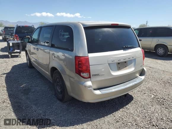 2012 Dodge Grand Caravan SE с VIN 2C4RDGBG7CR396145, выставлен на аукционе Copart как лот 55047344 с пробегом 266 005 миль миль и Чистый • Clean title. История ставок и продаж доступна на DreamBid. Изображение 2.
