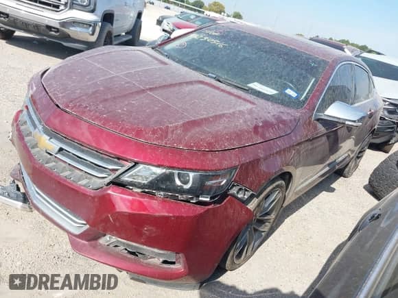 2017 Chevrolet Impala Premier with VIN 2G1145S30H9160418, listed as a IAAI auction lot 43230516 with 162,156 mi miles and . Bid and sale history available at DreamBid. Image 2.
