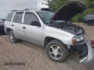 2007 Chevrolet TrailBlazer LT with VIN 1GNDS13S472138631, listed as a IAAI auction lot 43228000 with 170,335 mi miles and . Bid and sale history available at DreamBid. Image 1.