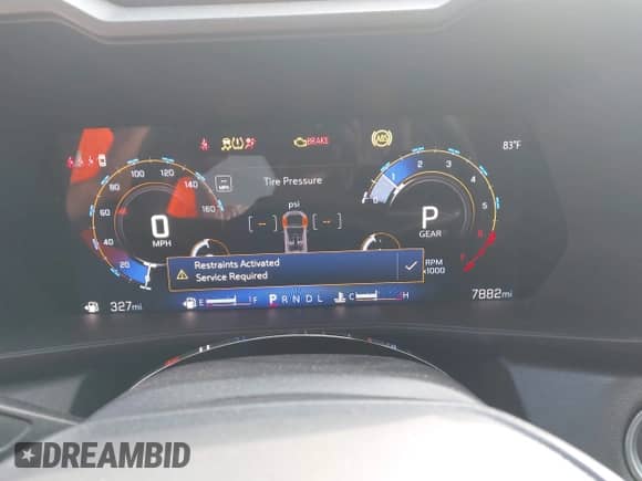 2024 Chevrolet Colorado 2WD Work Truck with VIN 1GCGSBEC5R1112467, listed as a IAAI auction lot 43274647 with 7,882 mi miles and . Bid and sale history available at DreamBid. Image 7.