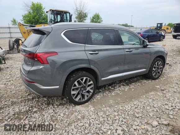 2022 Hyundai Santa Fe Calligraphy с VIN 5NMS5DAL0NH403879, выставлен на аукционе Copart как лот 59220235 с пробегом 35 536 миль миль и Списание • Salvage title. История ставок и продаж доступна на DreamBid. Изображение 3.