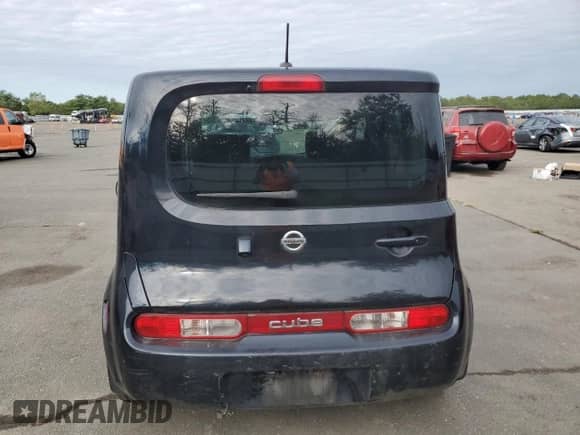 2010 Nissan Cube S with VIN JN8AZ2KR5AT155410, listed as a Copart auction lot 80402535 with 142,669 mi miles and Salvage title. Bid and sale history available at DreamBid. Image 6.