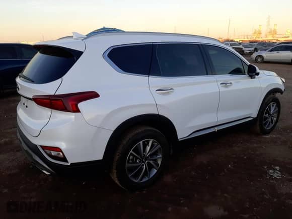 2020 Hyundai Santa Fe Limited with VIN 5NMS53AD1LH165881, listed as a Copart auction lot 70551872 with 24,357 mi miles and . Bid and sale history available at DreamBid. Image 3.