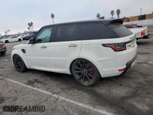 2022 Land Rover Range Rover Sport HST с VIN SALWS2RUXNA230645, выставлен на аукционе Copart как лот 72059045 с пробегом Не указан миль и Списание • Salvage title. История ставок и продаж доступна на DreamBid. Изображение 2.