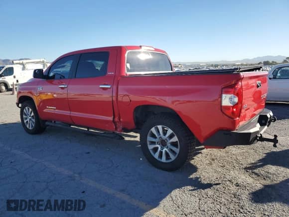 2015 Toyota Tundra Limited z VIN 5TFHW5F12FX458377, wystawiony jako Copart lot #85580345 z przebiegiem 116 352 mil mil oraz Szkoda całkowita • Salvage title. Historia ofert i sprzedaży dostępna na DreamBid. Obrazek 2.