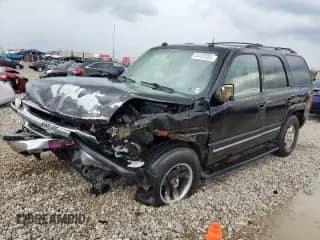 2005 Chevrolet Tahoe LT z VIN 1GNEK13T75J162485, wystawiony jako Copart lot #65251385 z przebiegiem Nie podano mil oraz Szkoda całkowita • Salvage title. Historia ofert i sprzedaży dostępna na DreamBid. Obrazek 1.