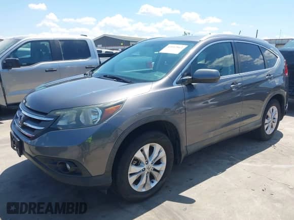 2014 Honda CR-V EX-L with VIN 2HKRM4H75EH650313, listed as a IAAI auction lot 43012863 with 130,543 mi miles and . Bid and sale history available at DreamBid. Image 2.