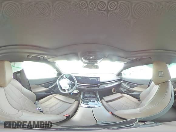 2024 BMW 5 Series 530i with VIN WBA43FJ00RCR13876, listed as a Copart auction lot 61841985 with 17,254 mi miles and Salvage title. Bid and sale history available at DreamBid. Image 14.