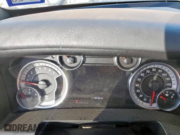 2016 Ram 1500 Lone Star with VIN 1C6RR6LT8GS368485, listed as a Copart auction lot 81344435 with 126,135 mi miles and Salvage title. Bid and sale history available at DreamBid. Image 9.