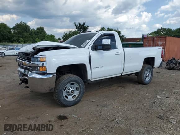 2015 Chevrolet Silverado 2500HD Work Truck with VIN 1GC0KUEG8FZ539994, listed as a Copart auction lot 62939475 with 229,357 mi miles and Salvage title. Bid and sale history available at DreamBid. Image 1.